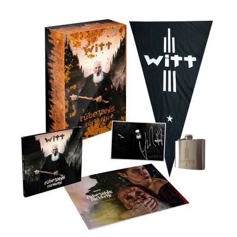 Joachim Witt: Rübezahls Rückkehr (Deluxe Edition), 1 CD und 2 Merchandise