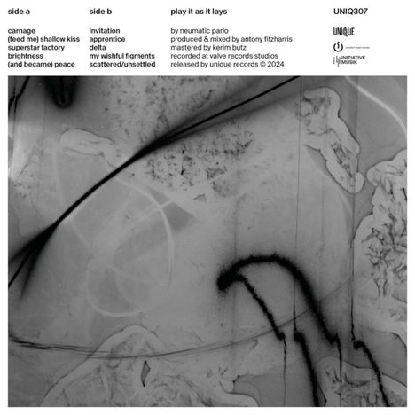 Neumatic Parlo: play it as it lays, LP