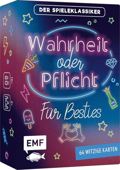 Kartenspiel: Wahrheit oder Pflicht für Besties, Spiele