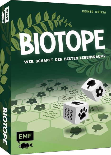 Reiner Knizia: Würfelspiel: Biotope - Wer schafft den besten Lebensraum?, Spiele