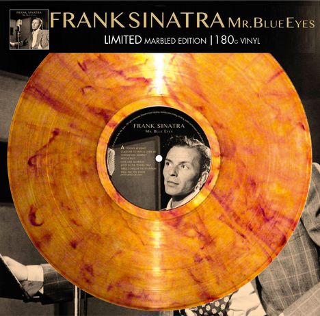 Frank Sinatra (1915-1998): Mr. Blue Eyes (180g) (Limited Edition) (Gold Marbled Vinyl), LP