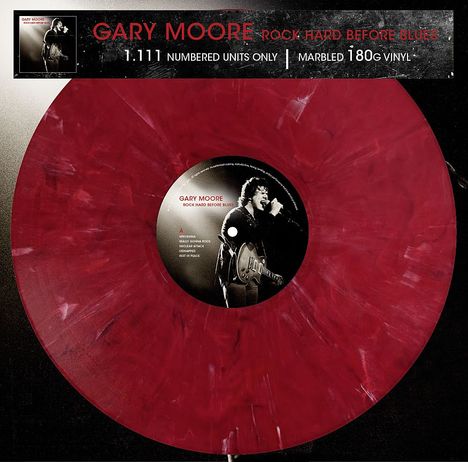 Gary Moore: Rock Hard Before Blues (180g) (Limited Edition) (Red Marbled Vinyl), LP