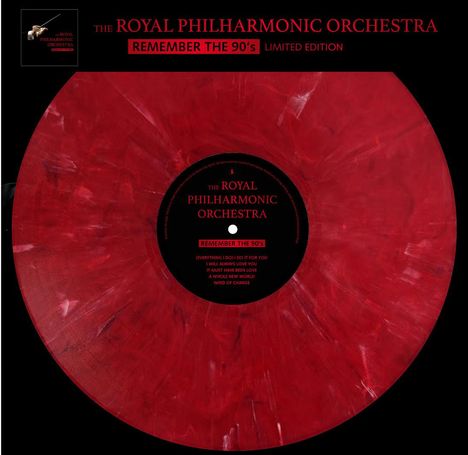 Royal Philharmonic Orchestra: Remember The 90's (180g) (Limited Edition) (Red Marbled Vinyl), LP