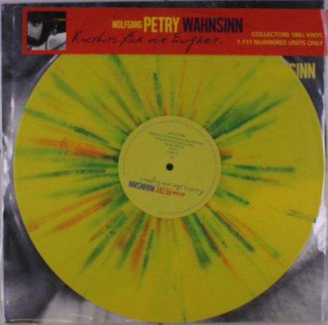 Wolfgang Petry: Wahnsinn (180g) (Limited Edition) (Colored Vinyl), LP