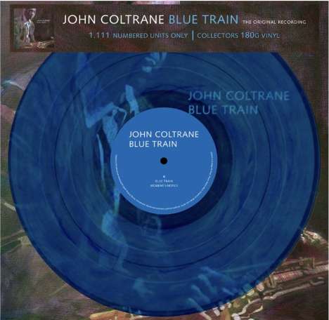 John Coltrane (1926-1967): Blue Train (180g) (Limited Edition) (Blue Marbled Vinyl), LP