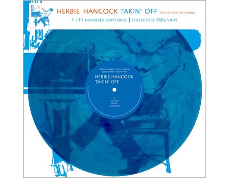 Herbie Hancock (geb. 1940): Takin' Off (180g) (Limited Numbered  Edition) (Marbled Vinyl), LP