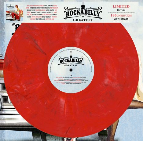 Rockabilly Greatest (180g) (Limited Numbered Edition) (Red Marbled Vinyl), LP
