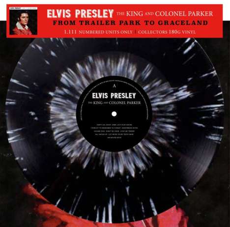 Elvis Presley (1935-1977): The King And Colonel Parker (180g) (Limited Edition) (Splatter Vinyl), LP