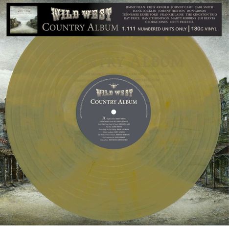 Wild West Country Album (180g) (Limited Numbered Edition) (Marbled Vinyl), LP
