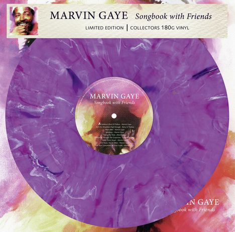 Marvin Gaye: Songbook With Friends (180g) (Limited Numbered Edition) (Violet Marbled Vinyl), LP