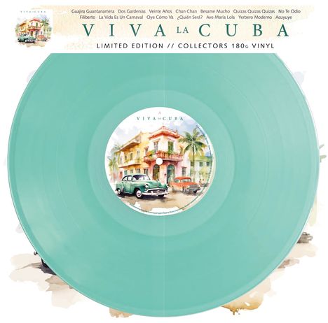 Viva La Cuba (180g) (Limited Numbered Edition) (Marbled Vinyl), LP