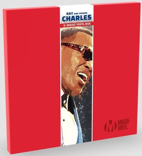 Ray Charles: The Magic Vinyl Box (180g) (Limited Edition) (Colored Vinyl), 3 LPs