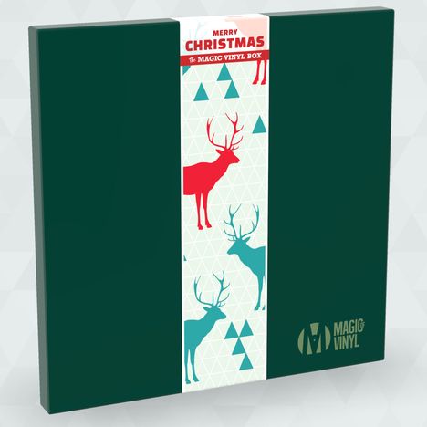 Weihnachtsplatten: Merry Christmas - The Magic Vinyl Box (180g) (Limited Edition), 3 LPs