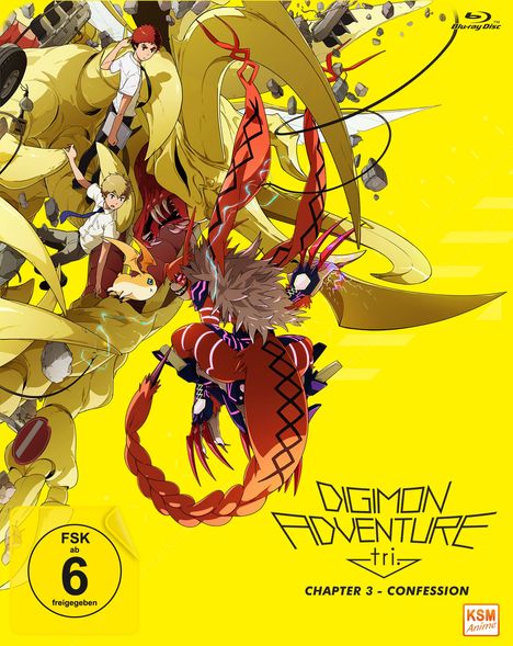 Digimon Adventure tri. Chapter 3 - Confession (Blu-ray), Blu-ray Disc