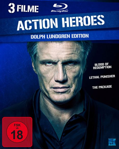 Action Heroes: Dolph Lundgren Edition (Blu-ray), 3 Blu-ray Discs