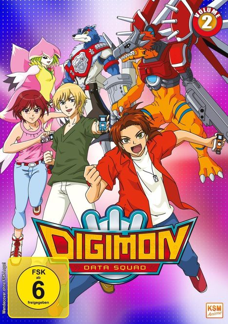 Digimon Data Squad Vol. 2, 3 DVDs