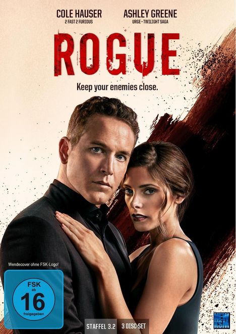 Rogue Season 3 Vol. 2, 3 DVDs