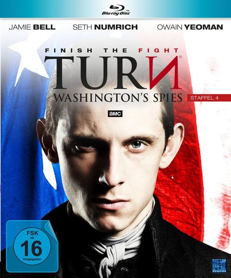 Turn - Washington's Spies Staffel 4 (finale Staffel) (Blu-ray), 4 Blu-ray Discs