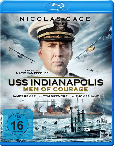 USS Indianapolis - Men of Courage (Blu-ray), Blu-ray Disc