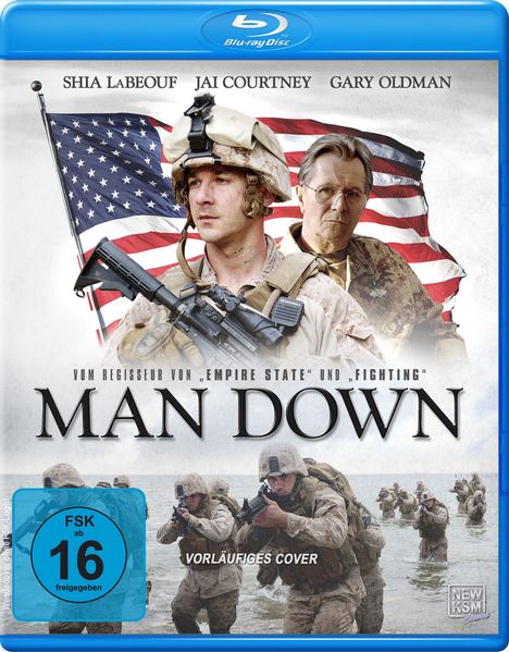 Man Down (Blu-ray), Blu-ray Disc