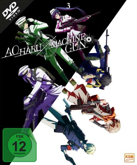 Aoharu x Machinegun Vol. 3, DVD