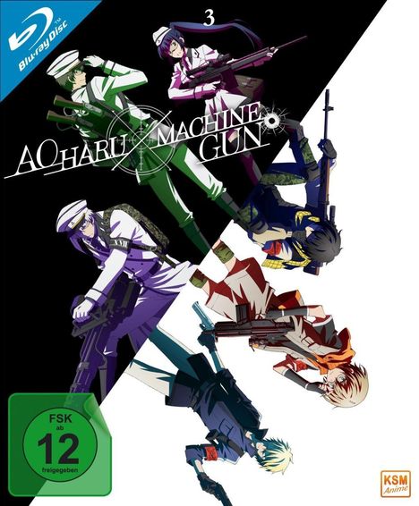 Aoharu x Machinegun Vol. 3 (Blu-ray), Blu-ray Disc