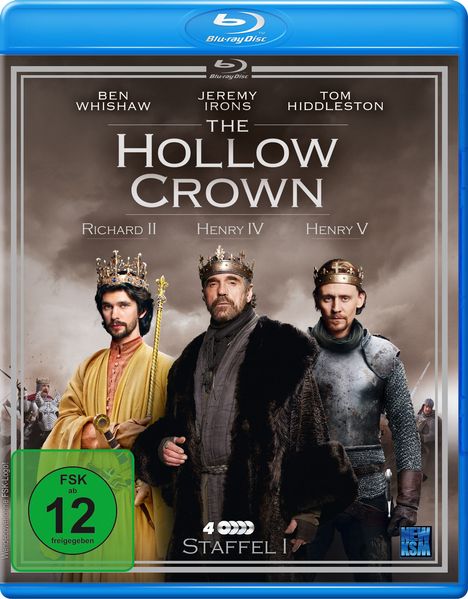 The Hollow Crown Season 1 (Blu-ray), 4 Blu-ray Discs