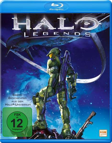 Halo Legends (Blu-ray), Blu-ray Disc