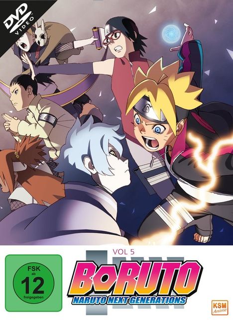 Boruto - Naruto Next Generations: Vol. 5, 3 DVDs