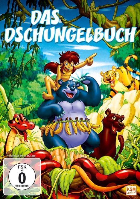 Das Dschungelbuch (1989), DVD