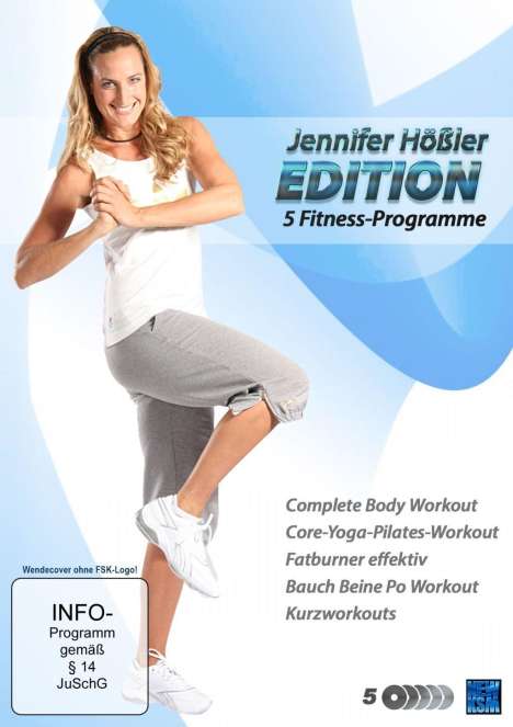 Jennifer Hößler Edition - 5 Fitness-Programme, 5 DVDs