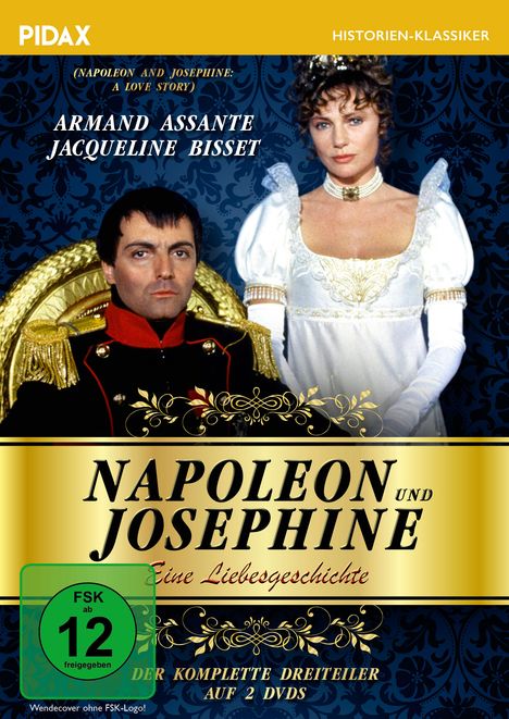 Napoleon und Josephine - Eine Liebesgeschichte, 2 DVDs