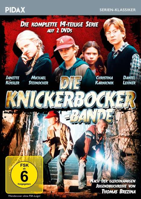Die Knickerbocker-Bande (Komplette Serie), 2 DVDs