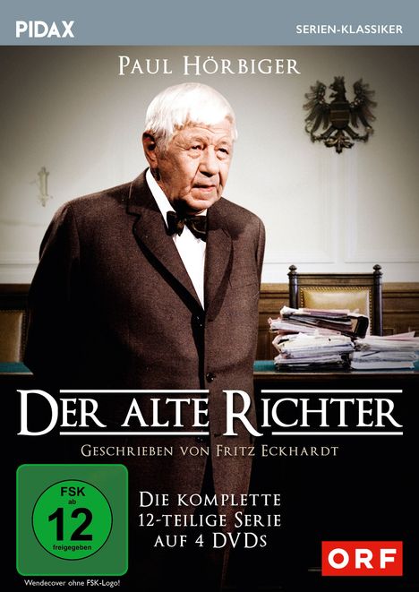 Der alte Richter (Komplette Serie), 4 DVDs