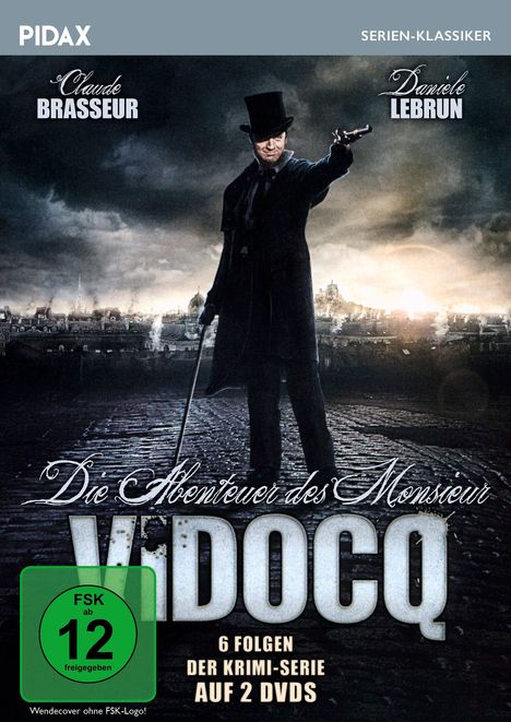 Die Abenteuer des Monsieur Vidocq, 2 DVDs