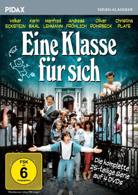 Eine Klasse für sich (Komplette Serie), 4 DVDs