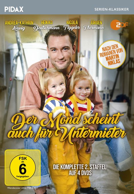 Der Mond scheint auch für Untermieter Staffel 2, 2 DVDs