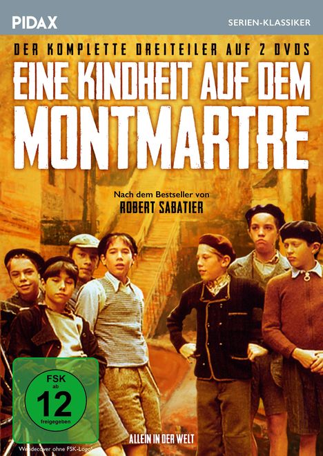 Eine Kindheit auf dem Montmartre (Allein in der Welt), 2 DVDs