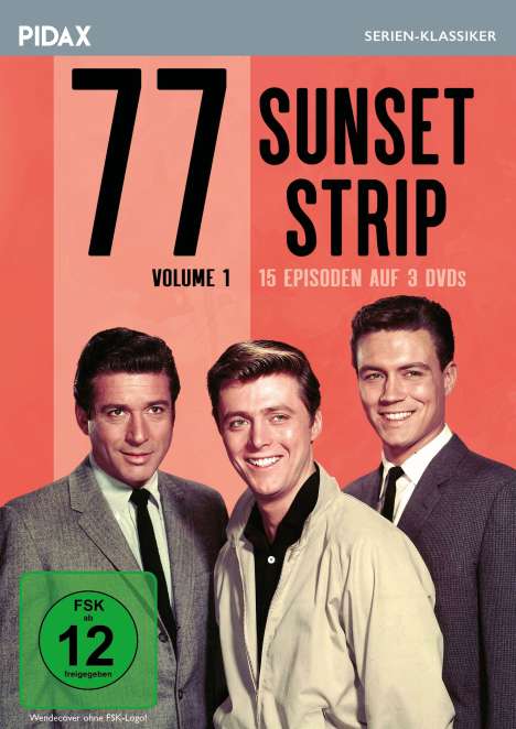 77 Sunset Strip Vol. 1, 3 DVDs