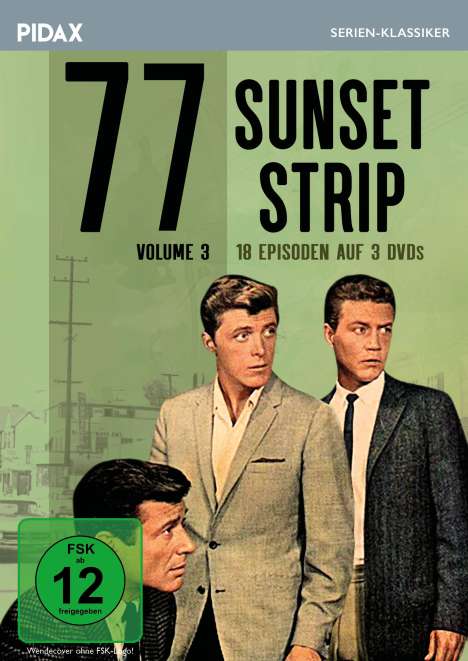 77 Sunset Strip Vol. 3, 3 DVDs