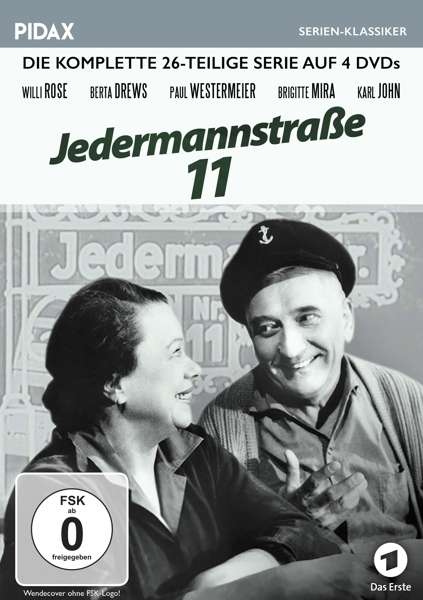 Jedermannstraße 11 (Komplette Serie), 4 DVDs