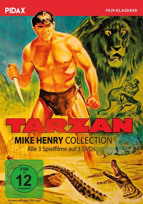 Tarzan - Mike Henry Collection, 3 DVDs
