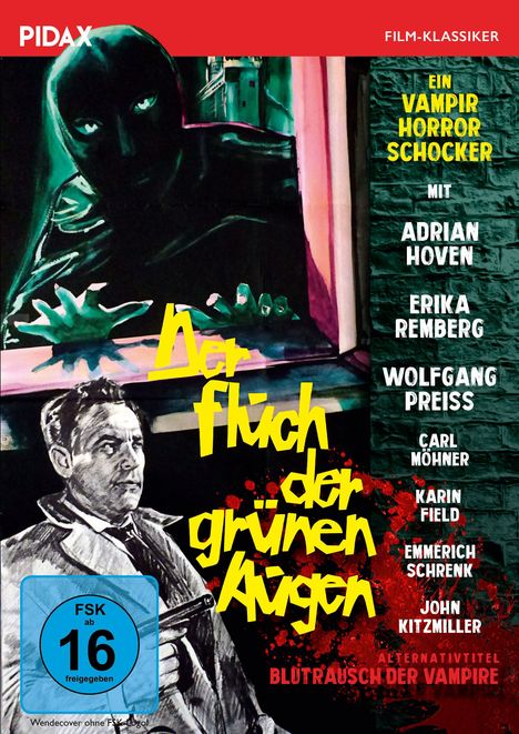 Der Fluch der grünen Augen (Blutrausch der Vampire), DVD