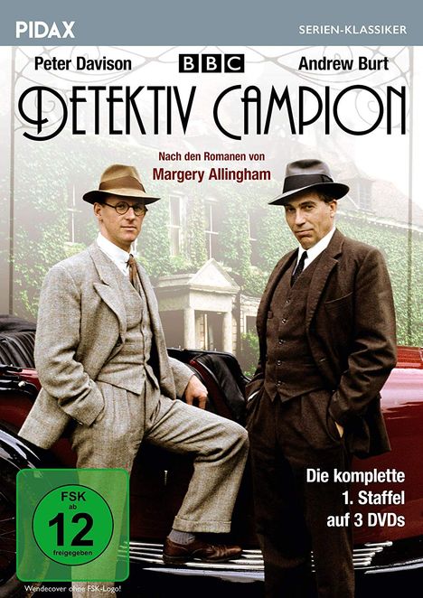 Detektiv Campion Staffel 1, 3 DVDs
