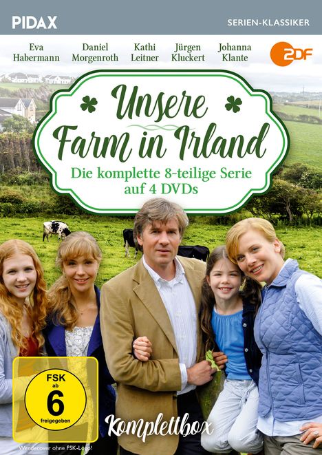 Unsere Farm in Irland (Komplette Serie), 4 DVDs