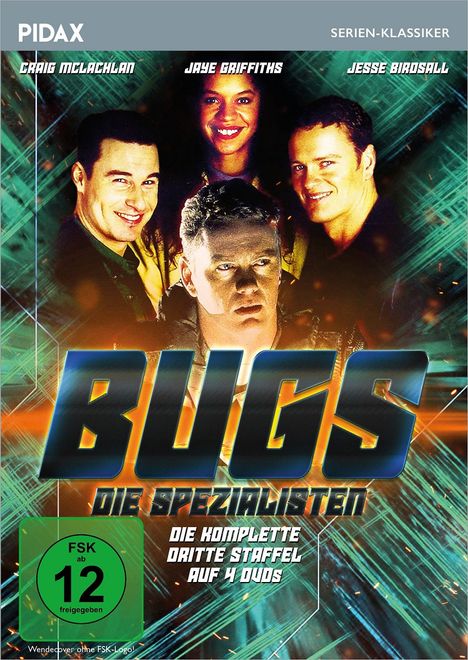 Bugs - Die Spezialisten Staffel 3, 4 DVDs