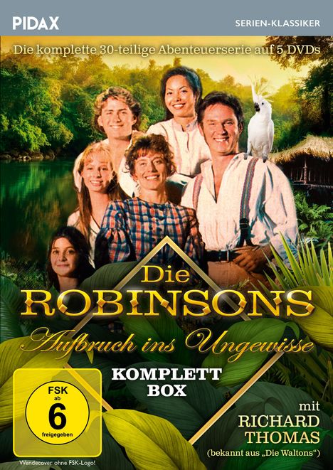 Die Robinsons - Aufbruch ins Ungewisse (Komplette Serie), DVD