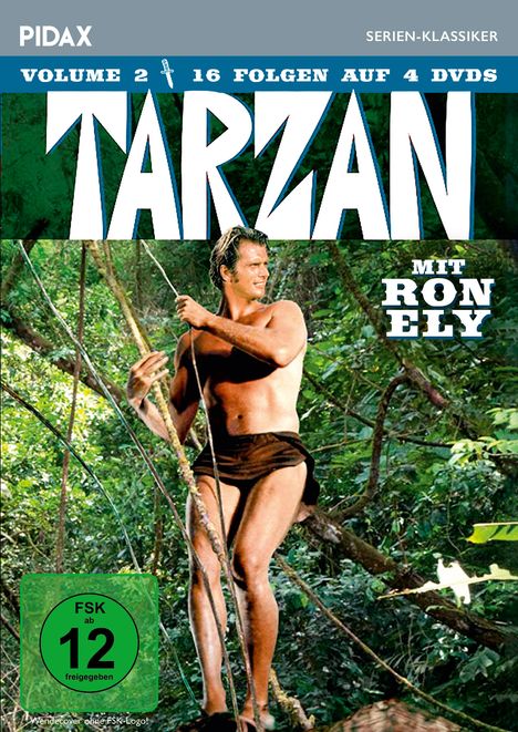 Tarzan Vol. 2, 4 DVDs