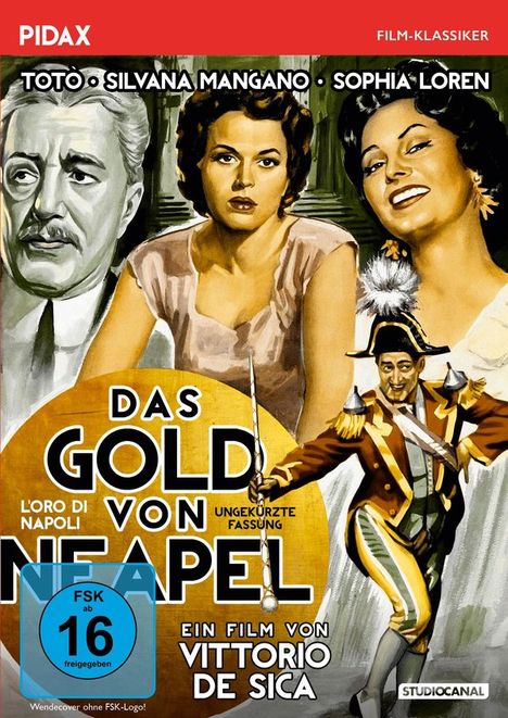 Das Gold von Neapel, DVD