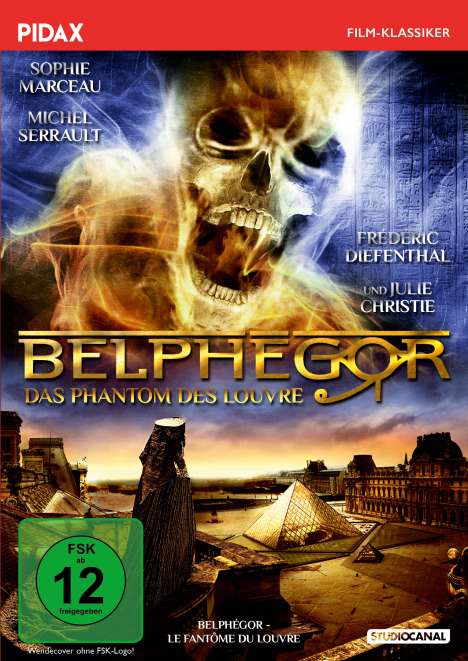 Belphegor - Das Phantom des Louvre, DVD